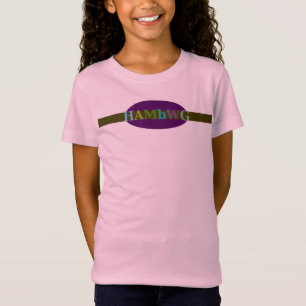 HAMbWG Football Jersey - Multi- Colour Logo Banne T-Shirt