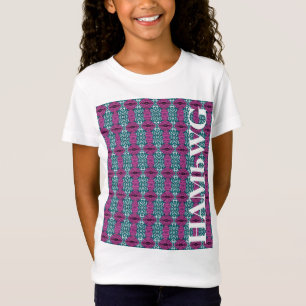 HAMbWG - Girl's T Shirt - Purple Teal