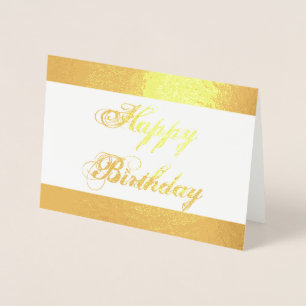 HAMbWG - Gold Foil and White - Personalizable Card