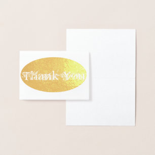 HAMbWG - Gold Foil Card - Chic Thank You
