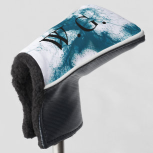 HAMbWG Golf Iron Head Cover -Teal Ink