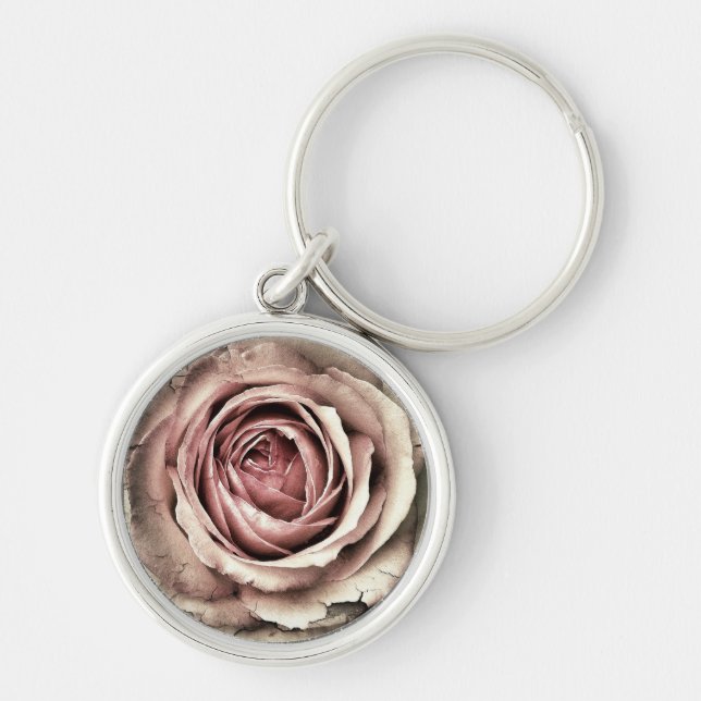 HAMbwG - Key Chain - Vintage Rose (Front)