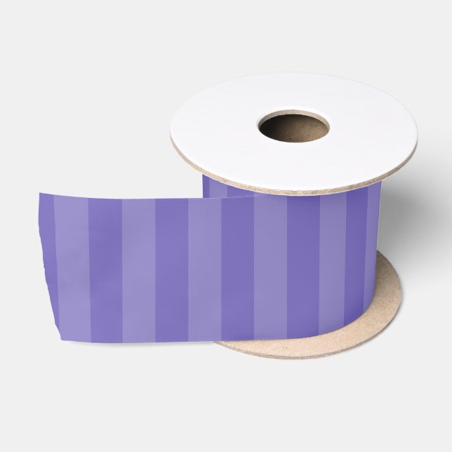 HAMbWG Lavender Stripe Satin Ribbon (Spool)