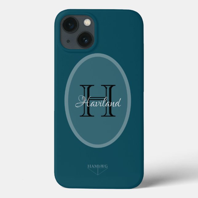 HAMbWG Monogram Case-Mate iPhone Case (Back)