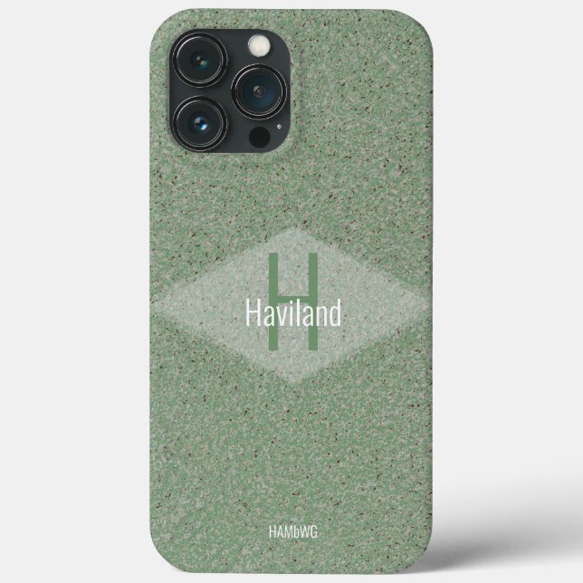HAMbWG Monogram Mottled  Design Case-Mate iPhone Case (Back)