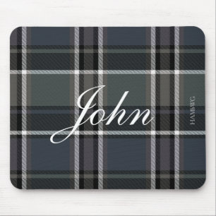 HAMbWG - Mousepad - Gray Plaid