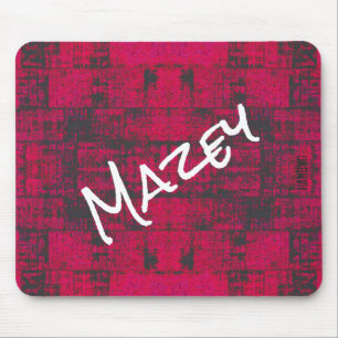 HAMbWG - Mousepad - Hot Pink Distressed