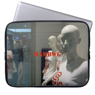 HAMbWG - Neoprene Laptop Sleeve - Mannequins