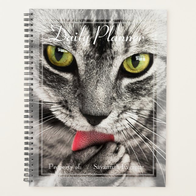 HAMbWG - Photo Daily Planner - Cat Lover (Front)