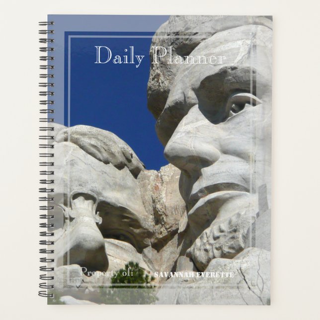 HAMbWG - Photo Daily Planner - Mount Rushmore (Front)