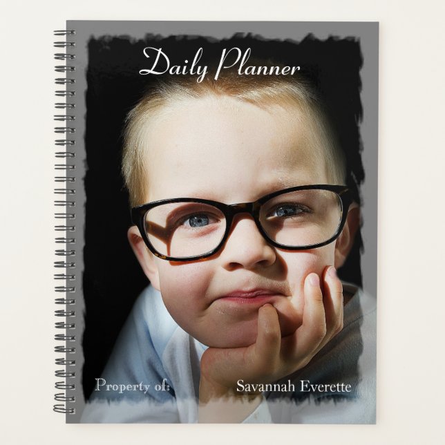 HAMbWG - Photo Daily Planner - Shaded Border (Front)