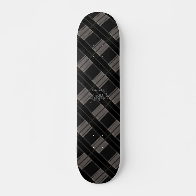 HAMbWG Plaid, Any colour Skateboard (Front)