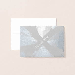HAMbWG - Silver Foil Card - Thank You - City