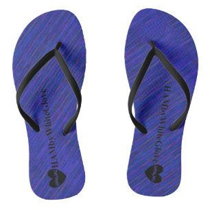 HAMbWG - Slim Strap - Flip-Flop - Royal Blue Mix Flip Flops