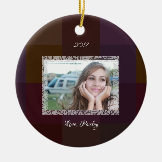 HAMbWG - Star Shaped Photo Ornament (Front)