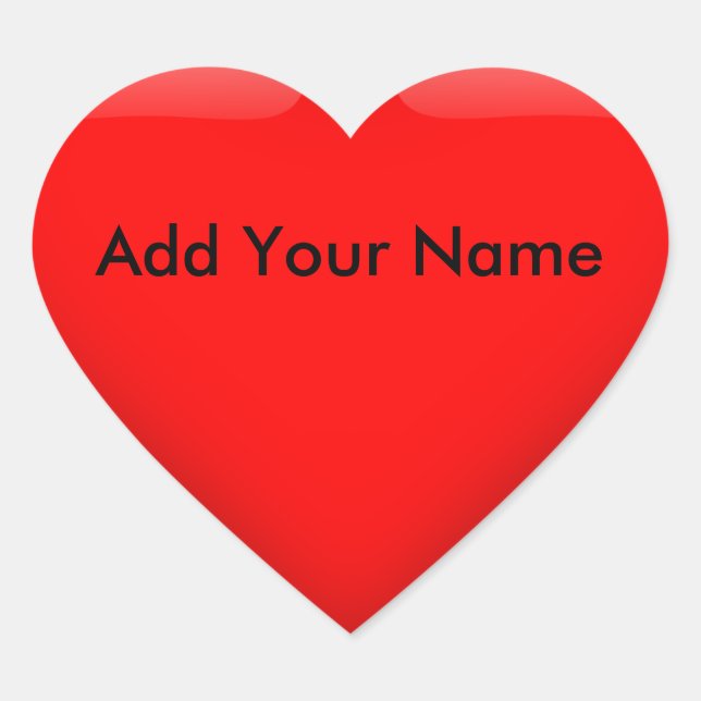 HAMbWG - Sticker - Red Heart (Front)