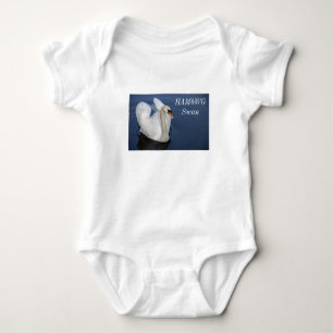 HAMbWG Swan - T-Shirt or Snap T Baby Bodysuit
