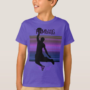 HAMbWG - T Shirt or Sweatshirt-  Basketball Player