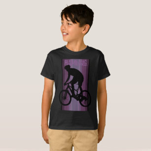HAMbWG - T Shirt - Raspberry Bike Rider