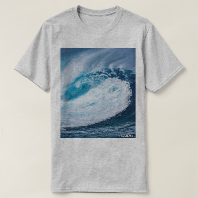 HAMbWG - T-Shirt - Wave (Design Front)