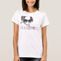 HAMbWG - T-Shirts - HAMbWG B W Face w Logo 4