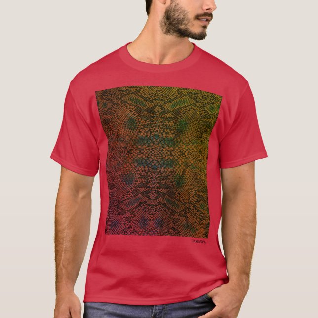 HAMbWG - T-Shirts - Snake skin design (Front)