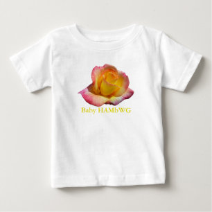 HAMbWG - T-Shirts - Yellow Peach Rose