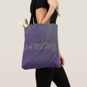 HAMbWG - Tote Bag - Amethyst Swirl HAMbWG Logo