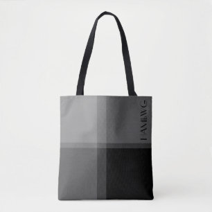 HAMbWG Tote Bag - Black Plaid