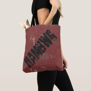 HAMbWG - Tote Bag - Black/Red Reverse