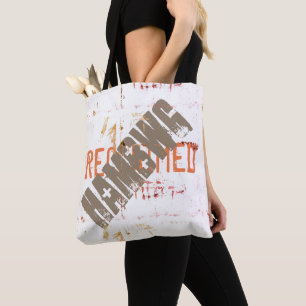 HAMbWG - Tote Bag -Dark Grey/Navy Reverse