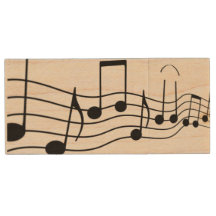 HAMbWG - USB Flash Drive - Musical Notes
