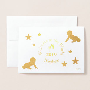 HAMbWG - Welcome to the world - Nephew Foil Card