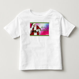 HAMbWG   White T -Shirt - Santa Claus Toddler T-Shirt