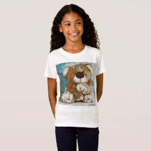 HAMbWG White T -Shirt - Teddy Bear T-Shirt