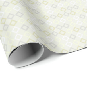 HAMbWG Wrapping Paper - Crm/Gry/Gld Diamonds