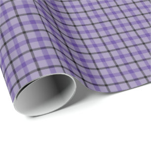 HAMbWG Wrapping Paper - Purple Tartan