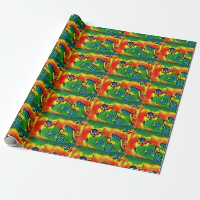 HAMbWG Wrapping Paper - Skateboard Heat Image (Unrolled)