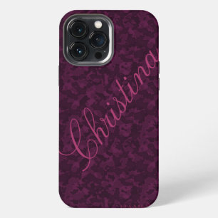 HAMbWG  Xtreme Phone Case - Raspberry Camouflage