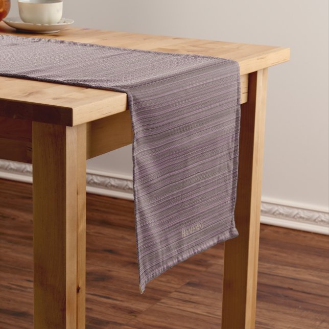 HAMbyWG - 14 X 72 Table Runner - Lavender Gradient (In Situ)