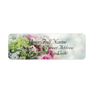 HAMbyWG - Address Labels - Wedding Bouquet