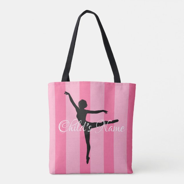 HAMbyWG - Ballerina Tote Bag  - Pink/Pink (Back)