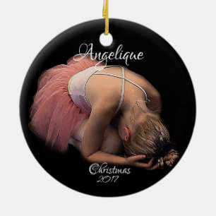 HAMbyWG  Ballet Dancer -  Photo Ornament