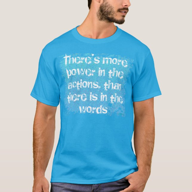 HAMbyWG Basic T-Shirt - More Power in Action (Front)