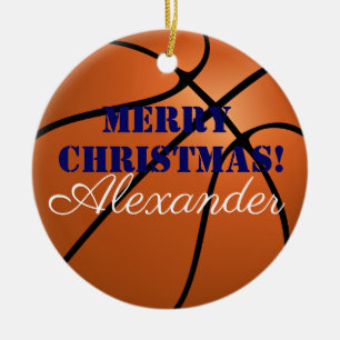 HAMbyWG  - Basketball Ceramic Tree Decoration