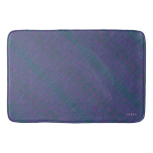 HAMbyWG - Bath Mat - Blue & Purple