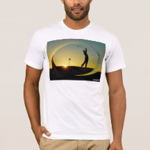 HAMbyWG Bella Canvas T-Shirt - Sunset Golf