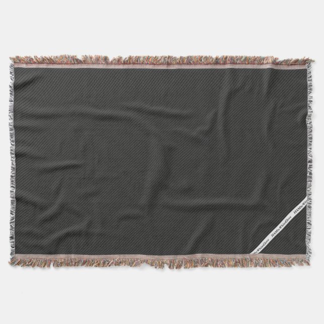 HAMbyWG - Blanket - Black Stripe (Front)