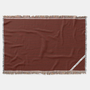 HAMbyWG - Blanket - Dark Garnet Stripe