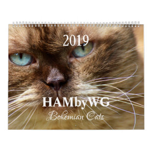 HAMbyWG - Bohemian Cats Calendar